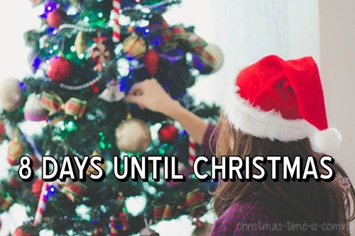 8 days until christmas | Tumblr