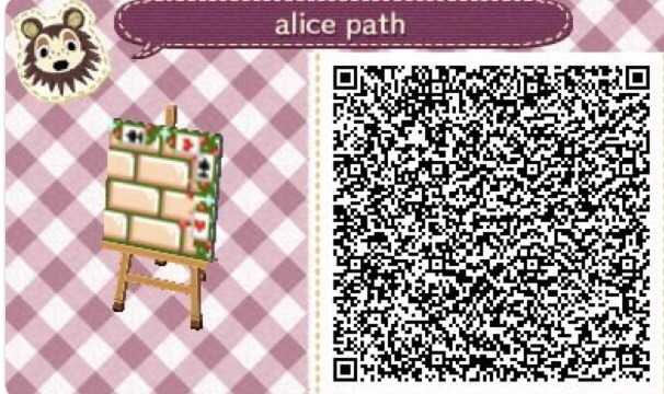 Animal Crossing New Horizon Leaf Qr Code Paths