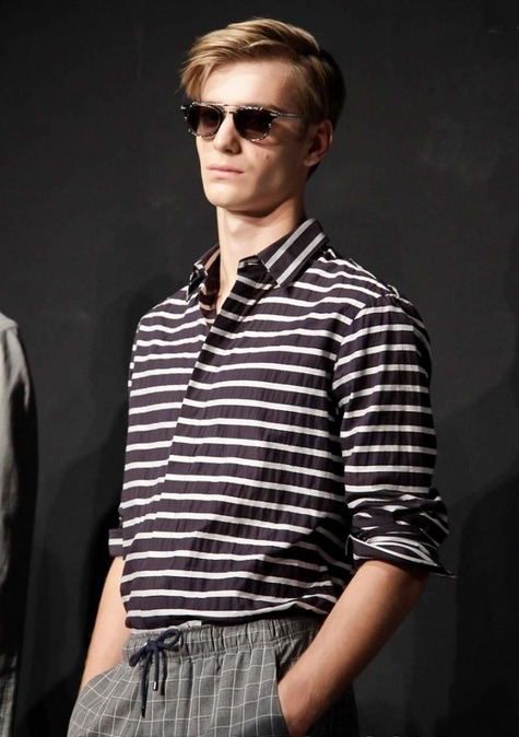 todd snyder menswear nyfw ss2014 ben allen fashion male model presentation