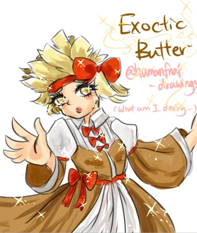 its a awkward blog.. — human version of exotic butters yes I have no...