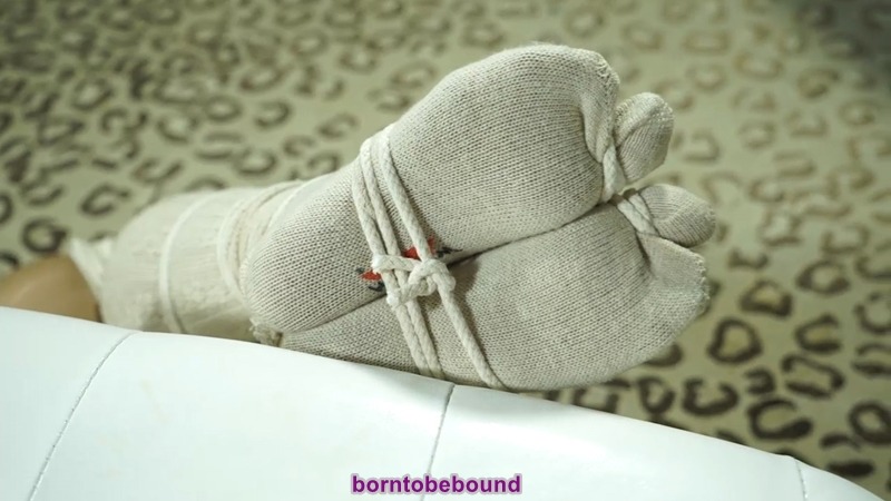 Socks And Shibari — Coscorella Born To Be Bound 51 Jj Plush Bound In