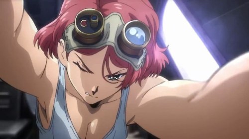 animemangamusclegirls:Yukina stills from the Kabaneri of the...