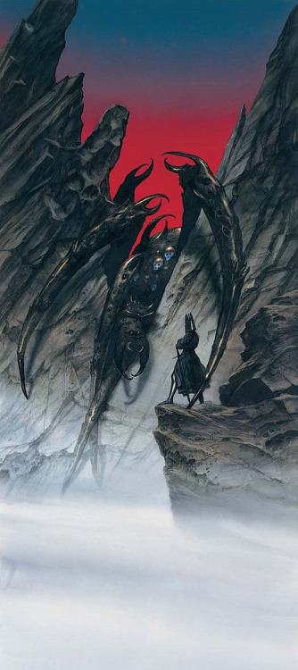 artsytoad:John Howe, Melkor...