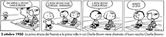 skiribilla:
“ i suoi bei 64 anni fa *
”
Buon compleanno Charlie Brown!