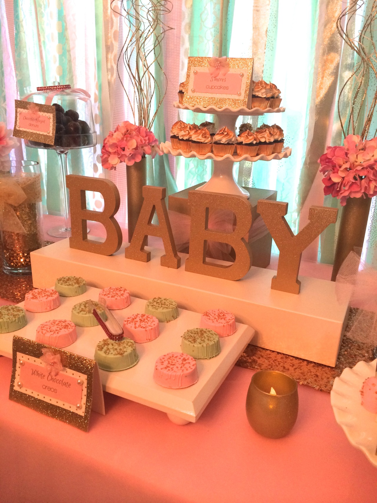 Sweet Simplicity Bakery — Baby Shower in Mint Green, Pale ...