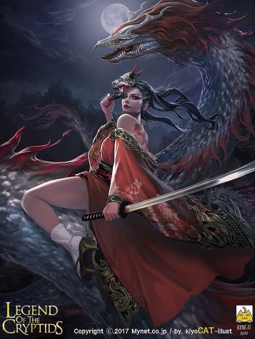 ravennomad:sticris:Samuray y dragón Legend of the...