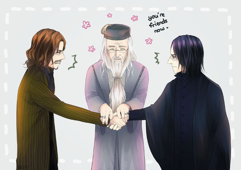 dumbledore and snape