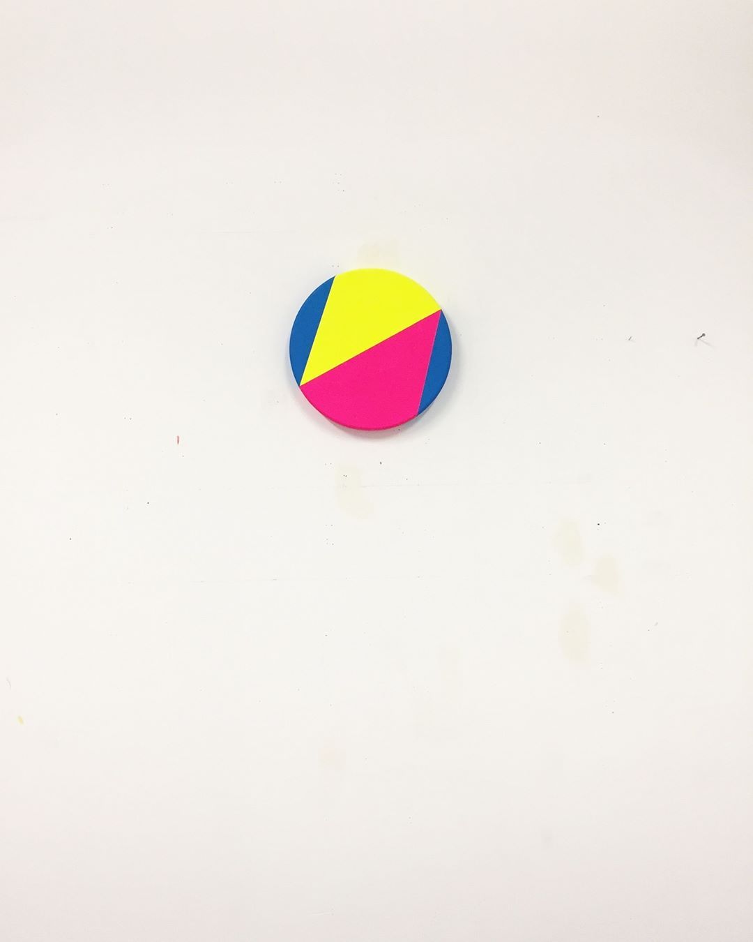 #object on a blank wall