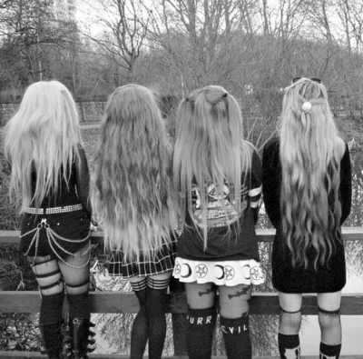 Nu Goth Hairstyles Tumblr