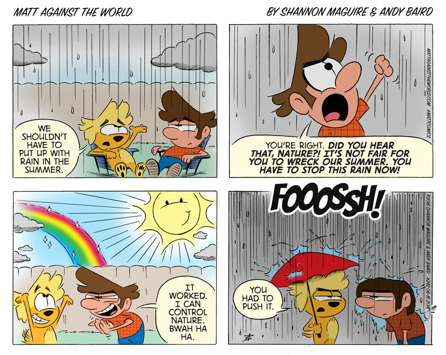 Summer Rain Go Away Comic
