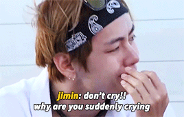 Taehyung Jimin Used To Cry With Me In The Bathroom