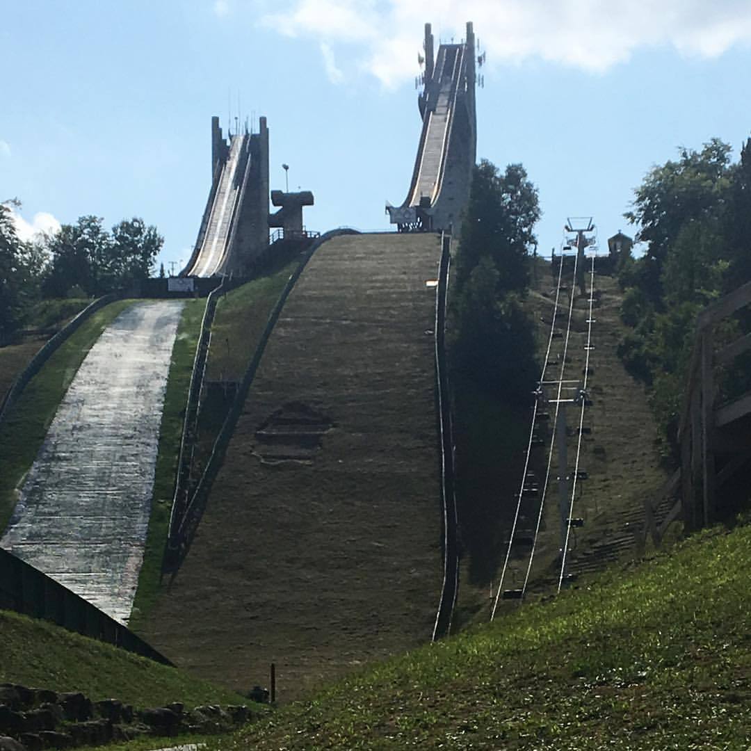 Metropolis (Lake Placid Ski Jump #lakeplacid #olympics (at...)