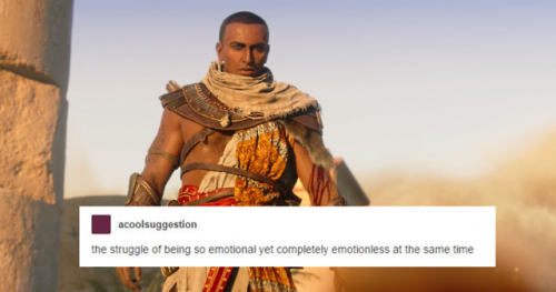 doodlemeimpressed:I’ve been playing a lot of AC: Origins...