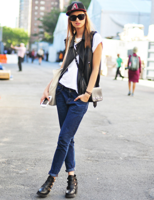 new york fashion week street fashion new york fashion new york street fashion new york style street style new york street style denim thug boss sexy cute badass chicks