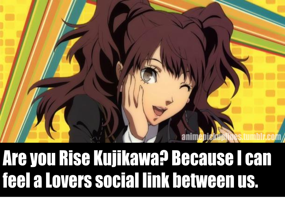Anime Pick Up Lines Tumblr
