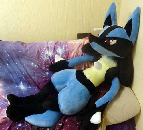 giant lucario plush