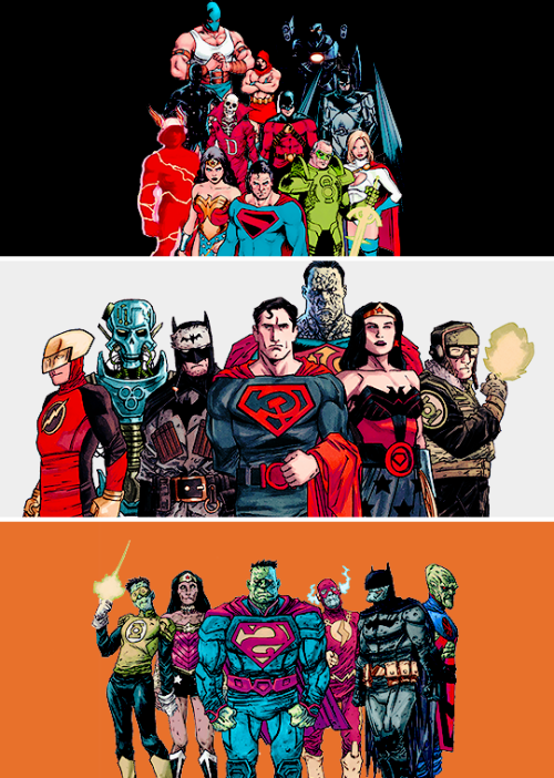 billybatson:The Justice Leagues of The Multiverse! (2/3)