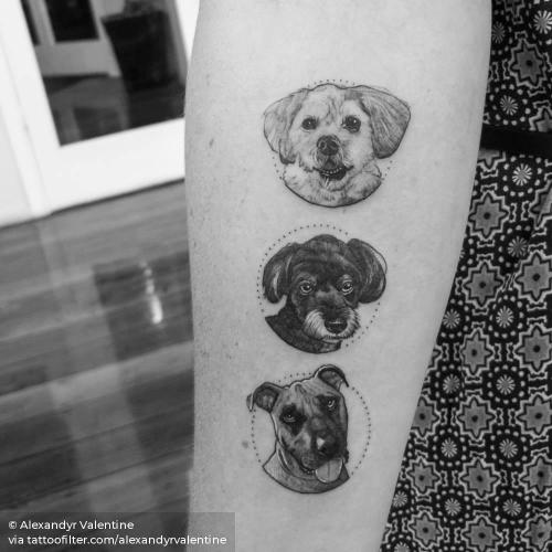 By Alexandyr Valentine, done in Brisbane. http://ttoo.co/p/31148 alexandyrvalentine;animal;dog;facebook;illustrative;inner forearm;pet;portrait;small;twitter