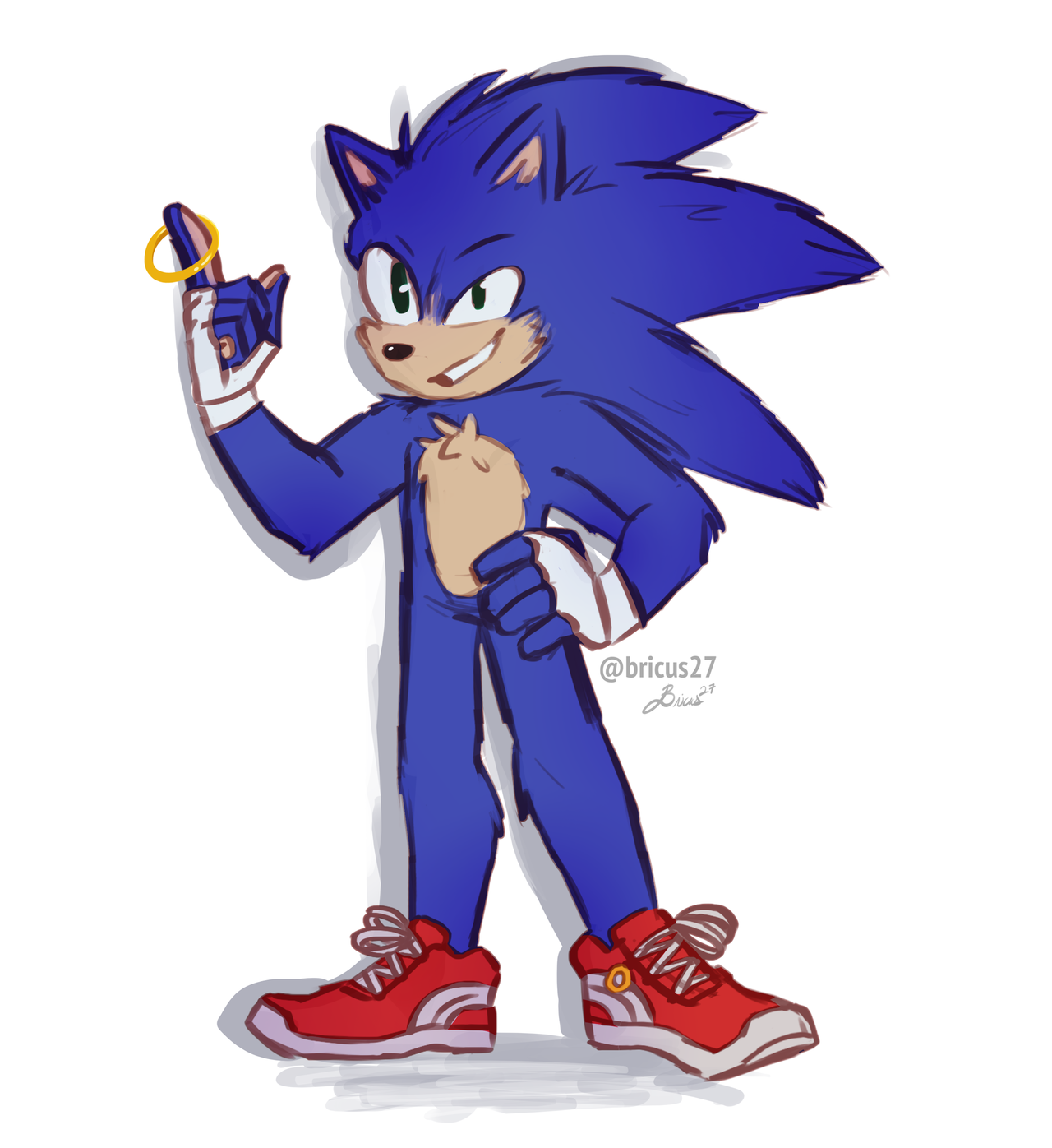 I DO FANART AND STUFF — this is my first sonictober bc i keep switching...