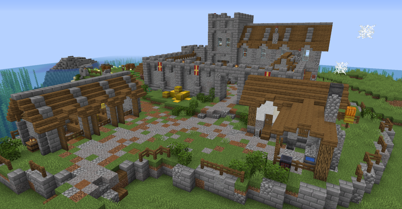 Minecraft Build Inspiration • Update on the castle: I ...