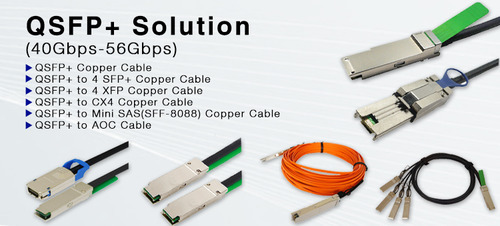 Fiberstore.com — Quad Small Form-Factor Pluggable Plus Cable