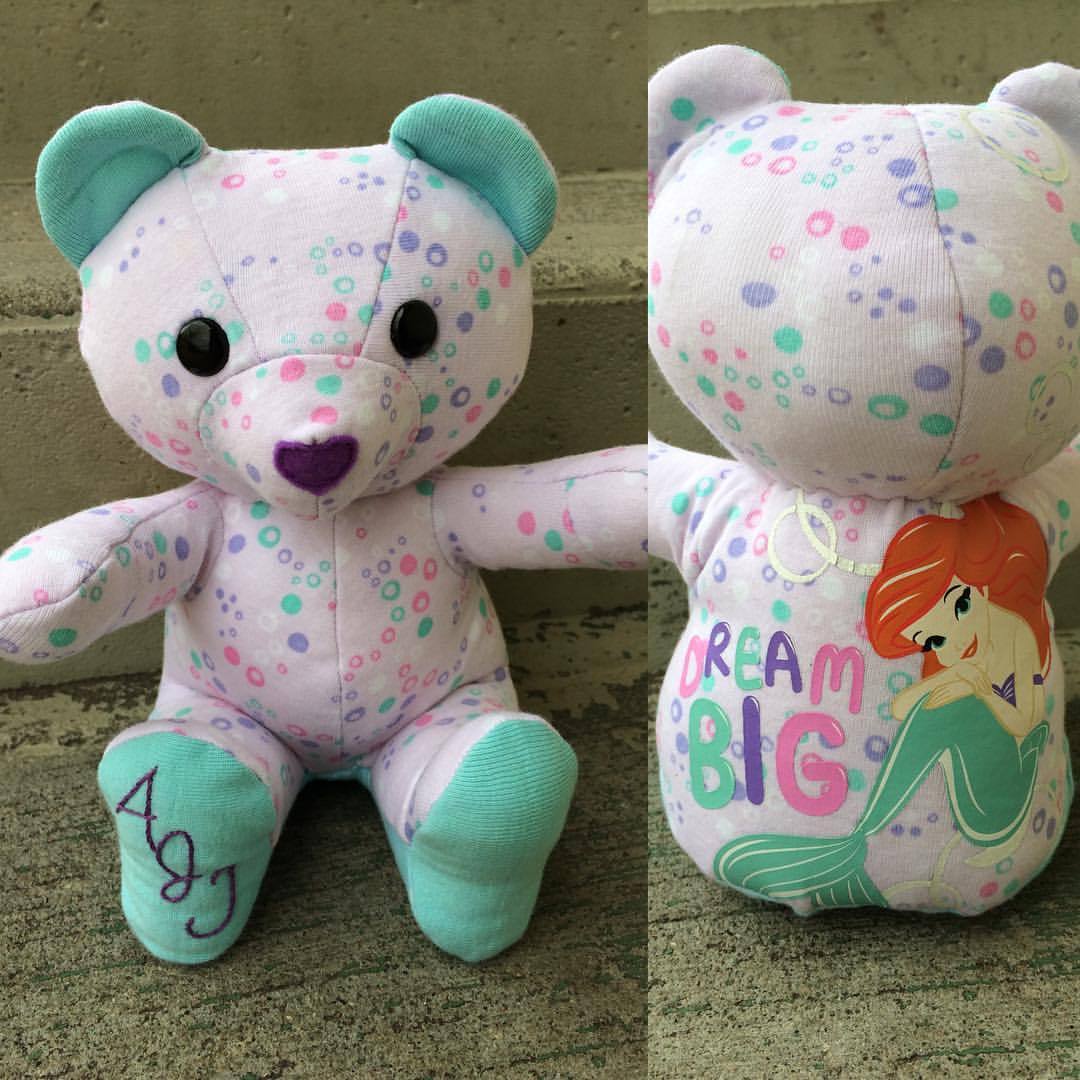 mermaid teddy bear