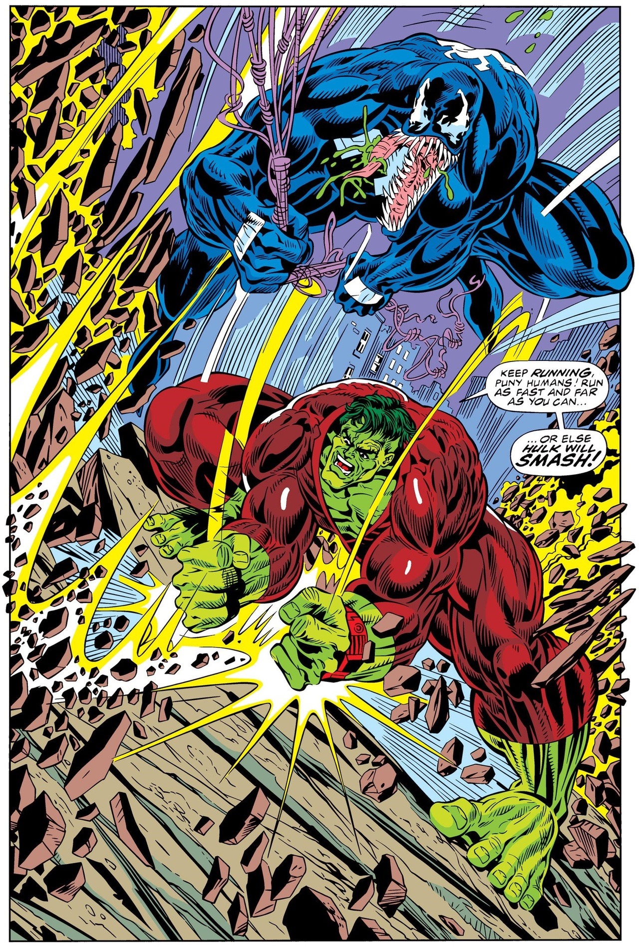 Hulk vs. Venom. [from Hulk vs. Venom (1994) #1]