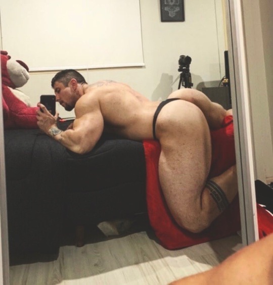 Rammed muscle gay thong