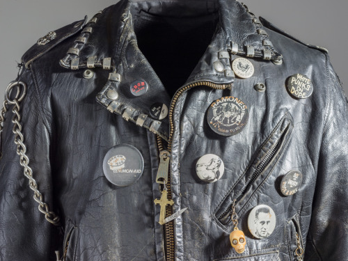 stufftoseeorhear:Punk Jacket (detail), c. 1978–83, Los Angeles...