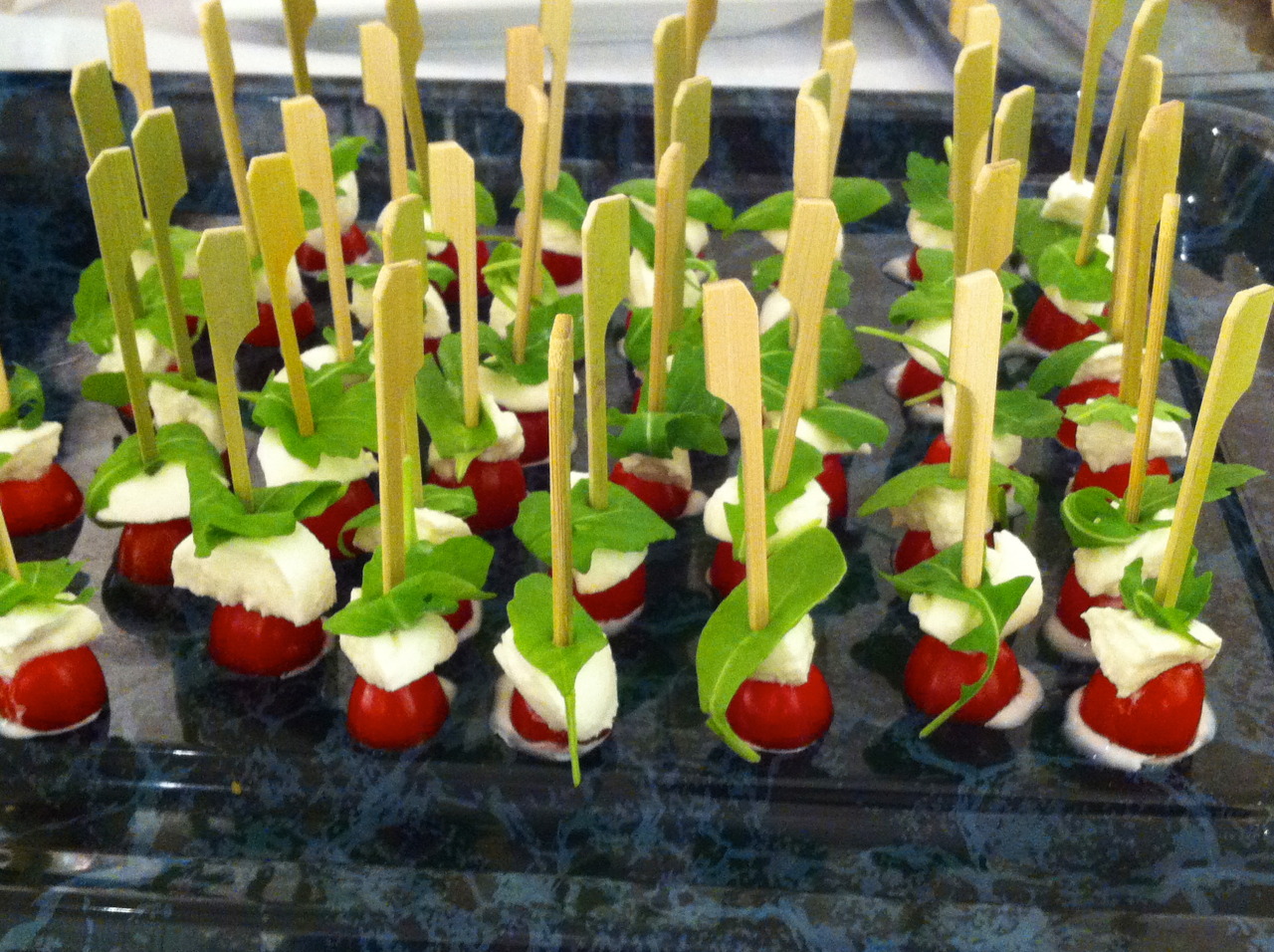Greenhill Kitchen — Easy canapes - Caprese Skewers This recipe...