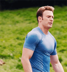 When you put Chris Evans in a size-small t-shirt, it’s a good thing" (...