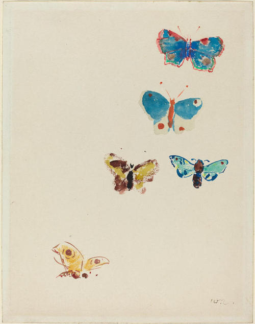 kitty-n-classe:Odilon Redon, Papillons