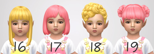 Lilsimsie Faves Noodlescc Get To Work Hair Recolors