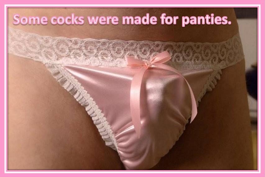 For satin panty lovers