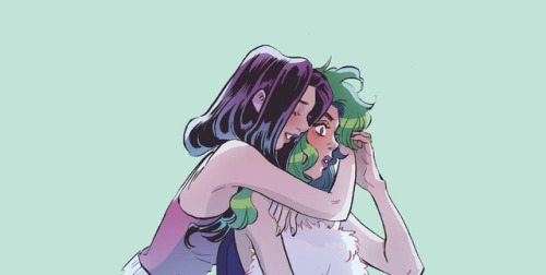 martianmanhuntter:Lottie and Caroline in Snotgirl vol. 2-You...