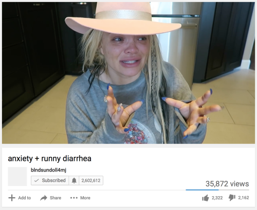 eangelic:documenting trisha paytas’ meltdown of 2016. in the...