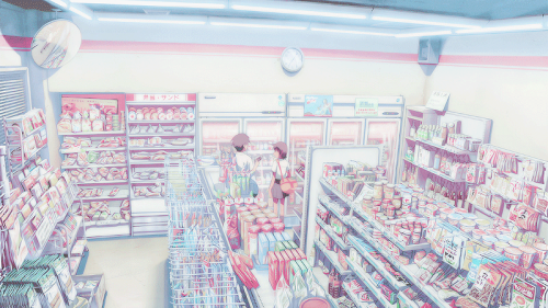 tellmewhatislove:5 cm + Convenience store + Pastel