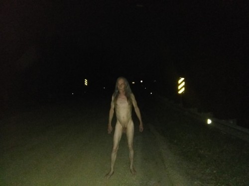 Just a fun night running around naked. My lady friend enjoys...