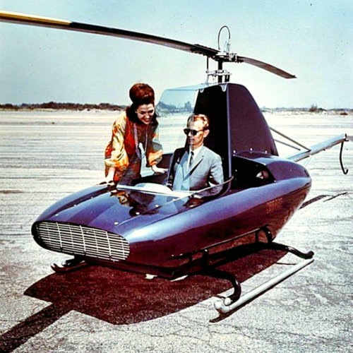 danismm:Rotorway Javelin personal helicopter, 1965