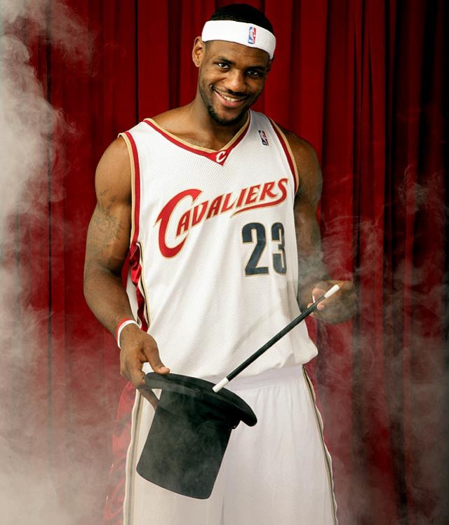 LeBron James, seen here in a 2006 photo shoot,... - SI Photo Blog