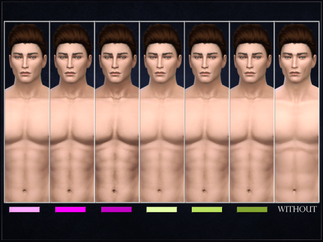 Emily Cc Finds Remussirion Male Skin 9 Overlay Ts4 Update