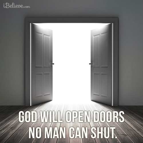 Crosscards Com God Will Open Doors No Man Can Shut