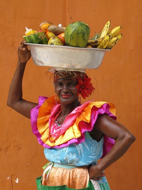 bojrk:Palenqueras, Cartagena, Colombia