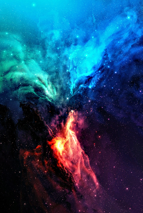 galaxy background on Tumblr