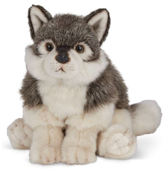 wolf plushie