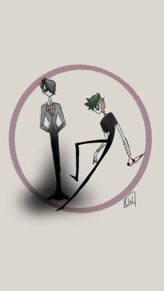 tim burton inspired art