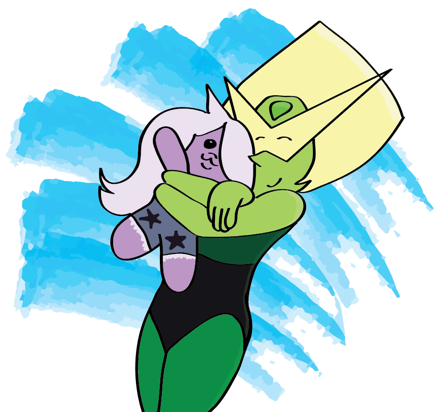 For day 6 of Amedot Week (Plushies) - Peri got the perfect replacement for her alien plush!