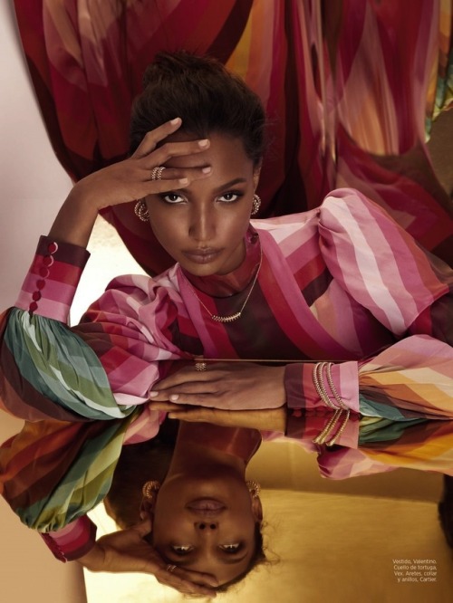 pocmodels:Jasmine Tookes by Greg Swales for Harper’s Bazaar...