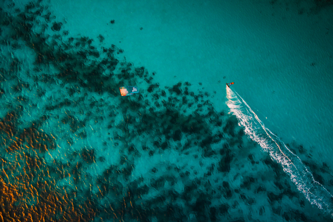 F&O Fabforgottennobility — atroy9: Kitesurfing Bonaire by drone. Photo ...