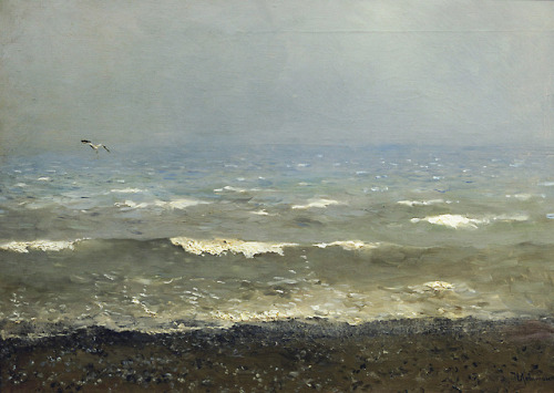 miss-dronio:trulyvincent:Mediterranean SeacoastIsaak Levitan...